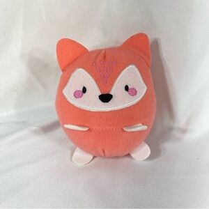 Small Pink Hedgehog Round Plushie
